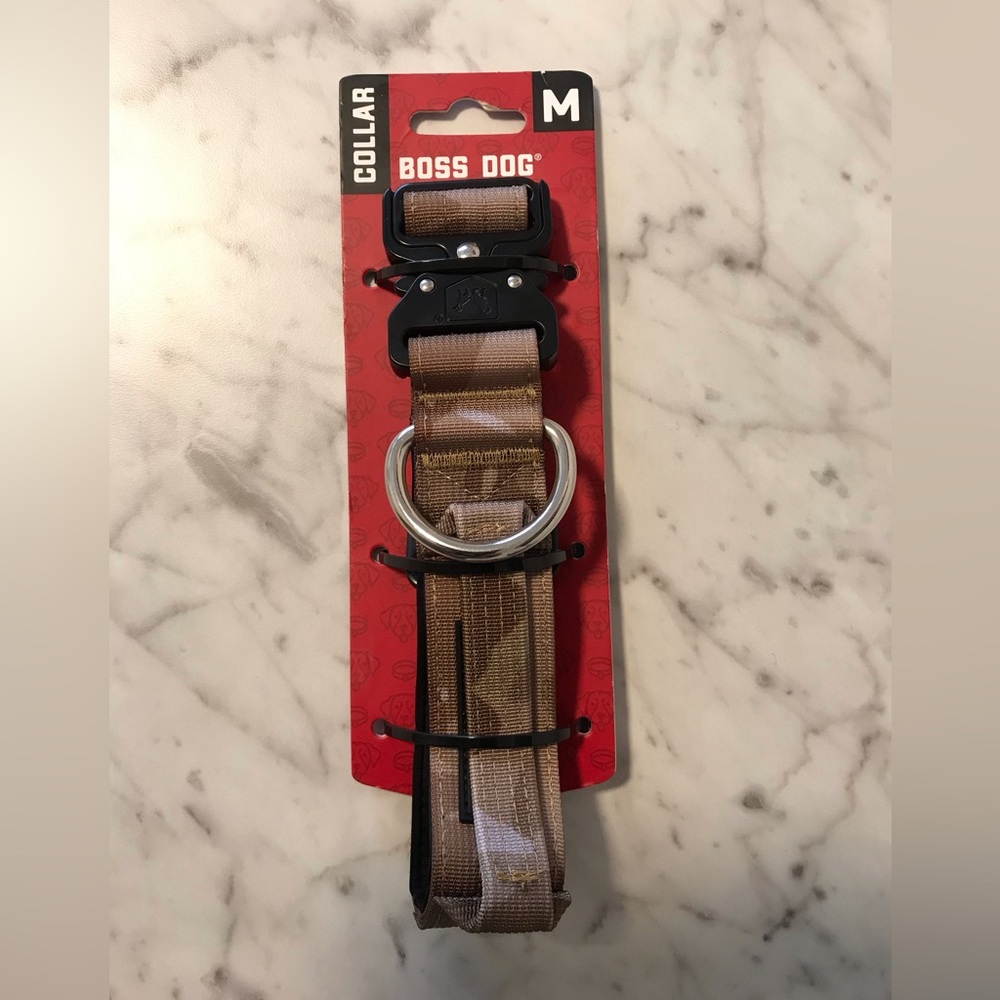 Boss Dog Tactical Camo Medium Heavy Duty Collar